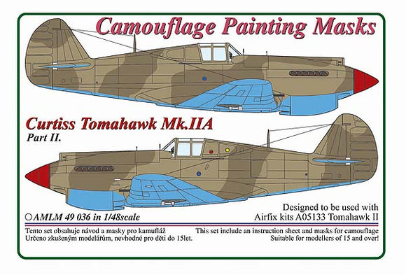 AMLM49036 AML 1/48 Curtiss Tomahawk Mk.IIB / Part II