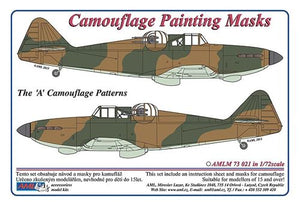 AMLM73021 AML 1/72 Boulton-Paul Defiant Mk.I "A" pattern camouflage pattern paint mask (Airfix kits)