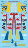 AOA32010 AOA Decals 1/32 Combat Scooters (1) - USN/USMC Douglas A-4E Skyhawks in the Vietnam War. This Part 1 decal sheet focuses on three A-4E Skyhawk squadrons in the Vietnam War.