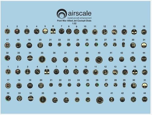 AS32 AJET Airscale 1/32 Early Allied jets