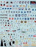 ASD7216 Astra Decals 1/72 German Lockheed F-104G Starfighters decals, the most researched decals ever. Containing over 1400 separate decals.