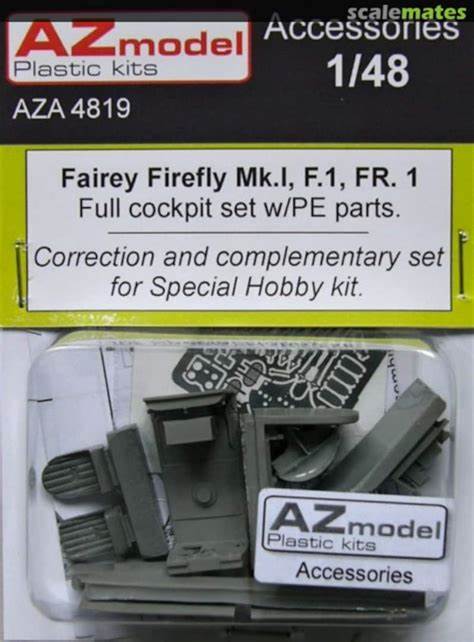 AZA4819 AZ Model 1/48 Fairy Firefly Mk.1,F.1.FR.1 cockpit set (Special Hobby)