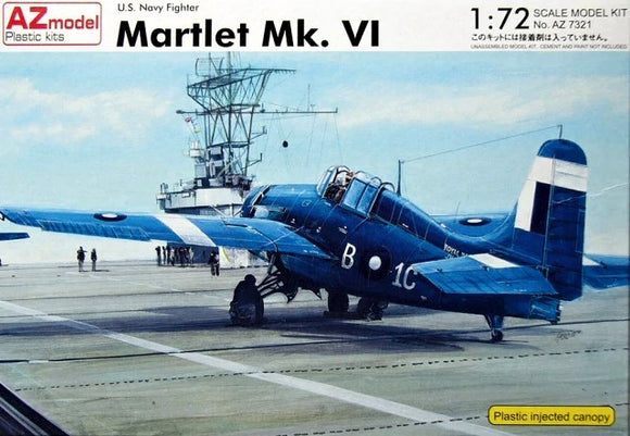 AZM7321 AZ Model 1/72 Grumman Martlet Mk.VI (Fleet Air Arm)