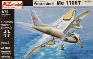 AZM7562 AZ Model 1/72 Messerschmitt Me-1106T "MARINE"