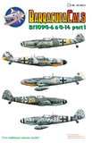 BC48231Barracuda Studios 1/48 Messerschmitt Bf-109G-6 and G-14 Part 1 This sheet features 7 interesting Gustavs with a wide array of colors and markings. Thoroughly researched by Anders Hjortsberg,