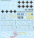 BC72232 Barracuda Studios 1/72 Messerschmitt Bf-109G-6 and G-14 Part 1 This sheet features 7 interesting Gustavs with a wide array of colors and markings. Thoroughly researched by Anders Hjortsberg,