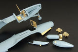 BRL72050 Brengun 1/72 Bell P-39Q/P-39L/P-39N P-400 Airacobra (designed to be used with RS Models kits) PE parts for RS models