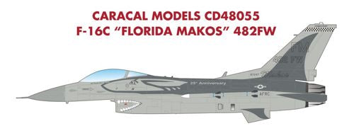 CD48055 Caracal Models 1/48 Lockheed-Martin F-16C 