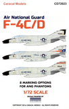 CD72023 Caracal Models 1/72 Air National Gard F-4C/D