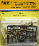 CMK7131 Czech Master Kits 1/72 BAC TSR-2 - interior set. (Airfix kits)