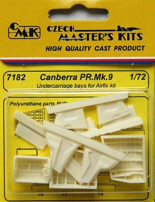 CMK7182 Czech Master Kits 1/72 BAC/EE Canberra PR.9 undercarriage bays (Airfix kits)