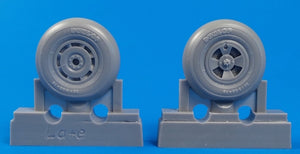 CMQ32242 CMK/Czech Master Kits 1/32 Hawker Tempest Mk.II/Mk.V/Mk.VI- Main wheels late type. Nicely detailed resin later type wheels with smooth tyres and realistically weighted appearance. (designed to be used with Pacific Coast and Special Hobby kits)