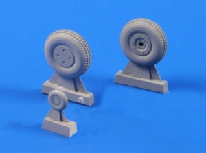 CMQ72146 CMK/Czech Master Kits 1/72 CAC CA-9 Wirraway/CAC CA-12 / CA-13 Boomerang wheels (Special Hobby/Airfix kits)