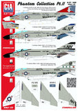 CTA-032 CtA Cut then Add 1/72 McDonnell Phantom Collection Pt.2 - F-4G VF-213, F-4J VMFA-333, F-4B VF-143, F-4B VMFA-531