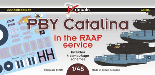 DKD48004 1/48 Consolidated Catalina in RAAF (4 camouflage schemes)