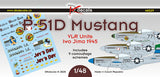 DKD48029 DK Decals 1/48 North-America P-51D Mustang VLR Units Iwo Jima 1945