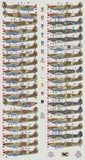 DKD72056 DK Decals 1/72 Supermarine Spitfire MTO Aces (36 camouflage schemes)
