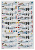 DKD72085 DK Decals 1/72 North-American P-51D/K Mustang over the Pacific and Australia.