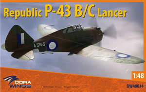 DW48034 Dora Wings 1/48 Republic P-43B/C Lancer