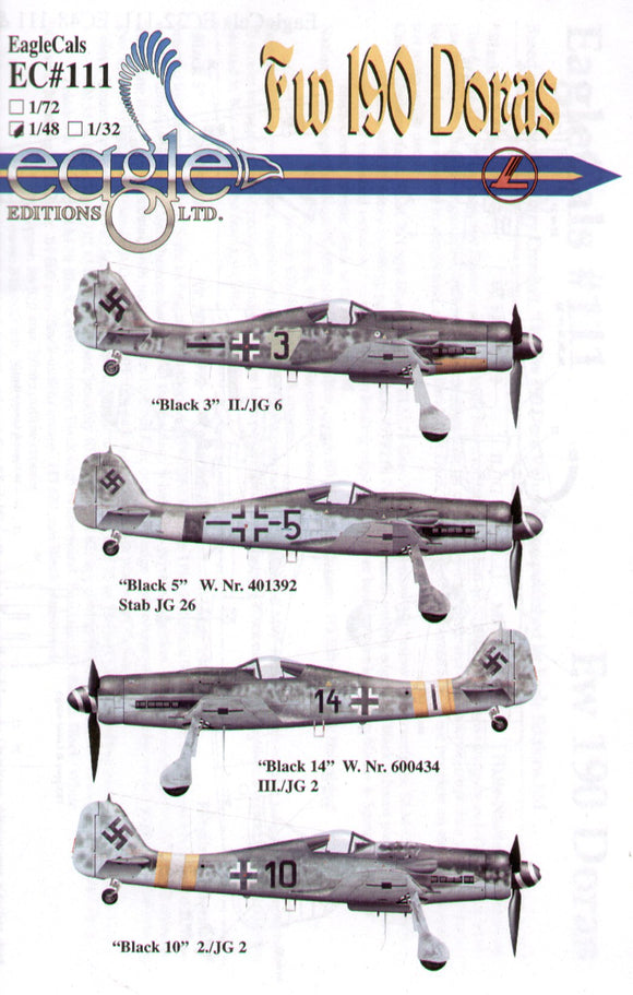 EAG48111 Eagle Cal 1/48 Focke-Wulf Fw-190D-9 (Pt 4)