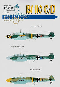 EAG48117 Eagle Cal 1/48 Messerschmitt Bf-110C/Bf-110D Pt 1 (3)