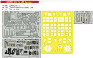Eduard Big-Ed EBIG49339 1/48  Aichi D3A1 'Val' (designed to be used with Hasegawa kits)This BiG-Ed set