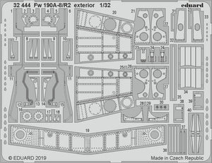 ED32444 Eduard 1/32 Focke-Wulf Fw-190A-8/R2 exterior  (Revell kits)