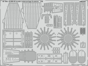 ED481003 Eduard 1/48 Douglas B-26B-50 Invader undercarriage & exterior 1/48 ( ICM kits)