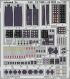 ED491090 Eduard 1/48 Heinkel He-111Z 'Zwilling' nose interior (ICM kits)