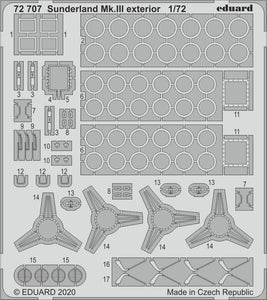 ED72707 Eduard 1/72 Short Sunderland Mk.III exterior (Special Hobby kits)