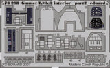 ED73298 Eduard 1/72Fairey Gannet T.2 interior PRE-PAINTED IN COLOUR! (Trumpeter kits)