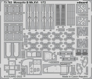 Eduard ED73763 de Havilland Mosquito B.Mk.XVI 1/72