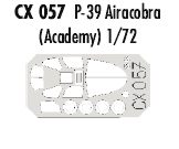 EDCX057 Eduard 1/72 Bell P-39Q/N Airacobra (Academy kits)