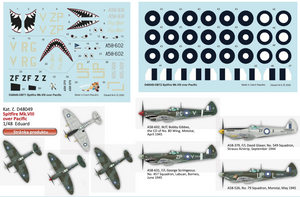 EDD48049 Eduard 1/48 Supermarine Spitfire Mk.VIII over Pacific (Eduard kits)