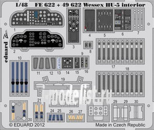 EDFE622 Eduard 1/48 Wessex HU.5 interior S.A. (Italeri)