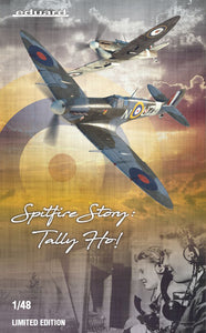 EDK11146 Eduard 1/48 SPITFIRE STORY: Tally ho! Limited edition kit of British WWII aircraft Spitfire Mk.IIa and Mk.IIb