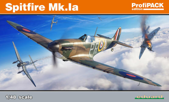 EDK82151 Eduard 1/48 Spitfire Mk.Ia ProfiPACK Edition