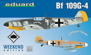 EDK84149 Eduard 1/48 Messerschmitt Bf-109G-4 1/48 Weekend edition kit