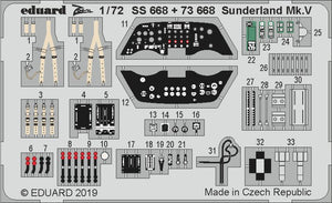 EDSS668 Eduard 1/72 Short Sunderland Mk.V (Special Hobby kits)