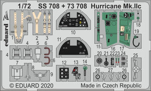 EDSS708 Eduard 1/72 Hawker Hurricane Mk.IIc (Arma Hobby kits)