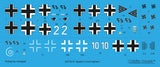 EXED72010Exito Decals 1/72 Messerschmitt Bf-109 - "Eastern Front Fighters"