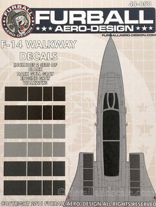 FBD48-050 Furball Aero Design 1/48 F-14 Walkways