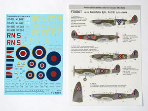 FBOT48016 Foxbot  1/48 Presentation Spits, Part III: Spitfire Mk. IX