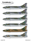 FD48028 Fundekals 1/48 High Veld Hunters Rhodesian Air Force
