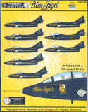 FDS-4805 Furball Aero Design 1/48 Blue Angel Cougars covers the single seat and dual seat Cougars flown by the Blue Angels