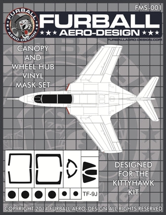 FMS-001 Furball Aero Design 1/48 Grumman TF-9J Cougar (F9F-8T) (Kitty Hawk Model kits)