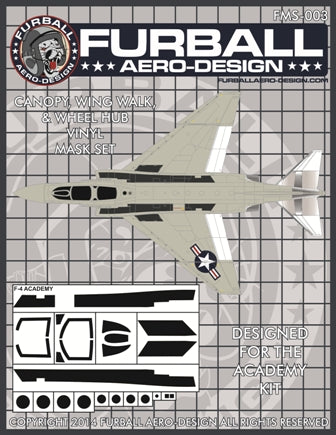 FMS-003 Furball Aero Design 1/48 McDonnell F-4 Phantom II (Academy kits)F-4C F-4D F-4B F-4C/D F-4J