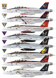 FTD48076 Fightertown Decals 1/48  Rhino  Air Wing CAGS Pt II