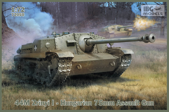 IBG72050 IBG Models 1/72 44M Zrinyi I - Hungarian 75mm Assault Gun