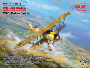 ICM32020 ICM 1/32 Fiat CR.42 Falco, WWII Italian Fighter